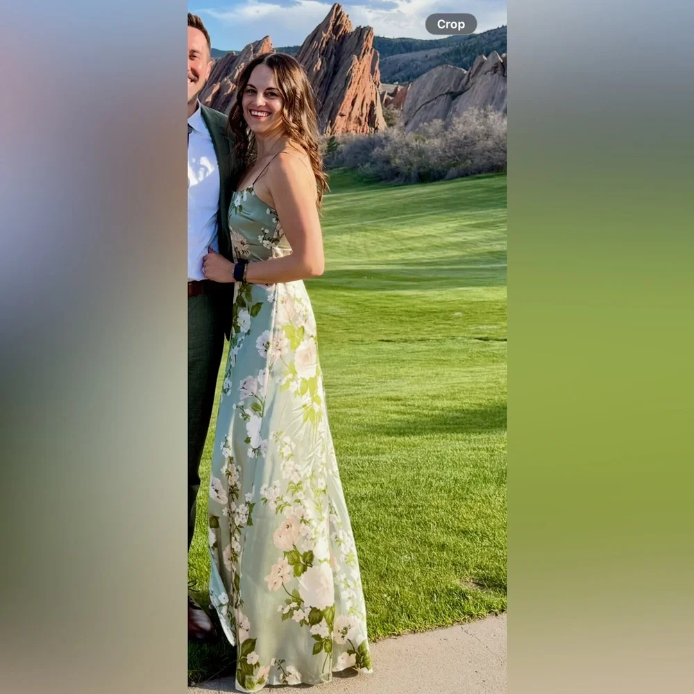 Reformation Selah Silk Dress - Picture 6 of 6